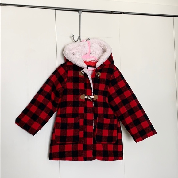 Carter's Other - Carters Plaid Winter Jacket kids 5/6 Pre o…